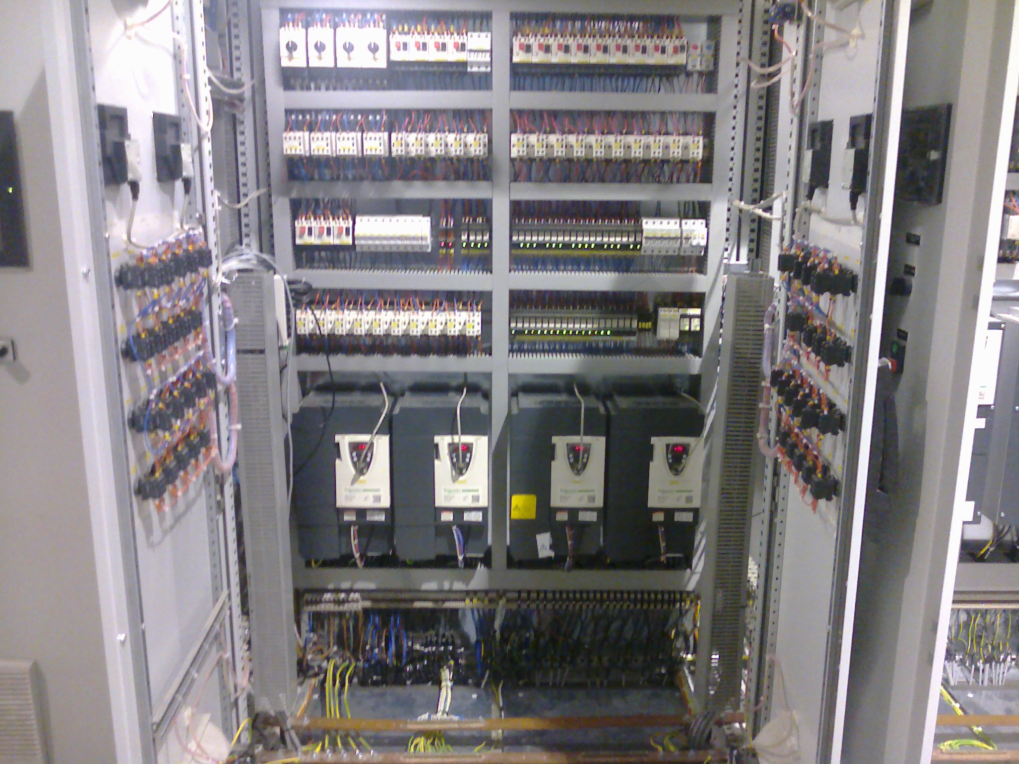 Low voltage cabinets