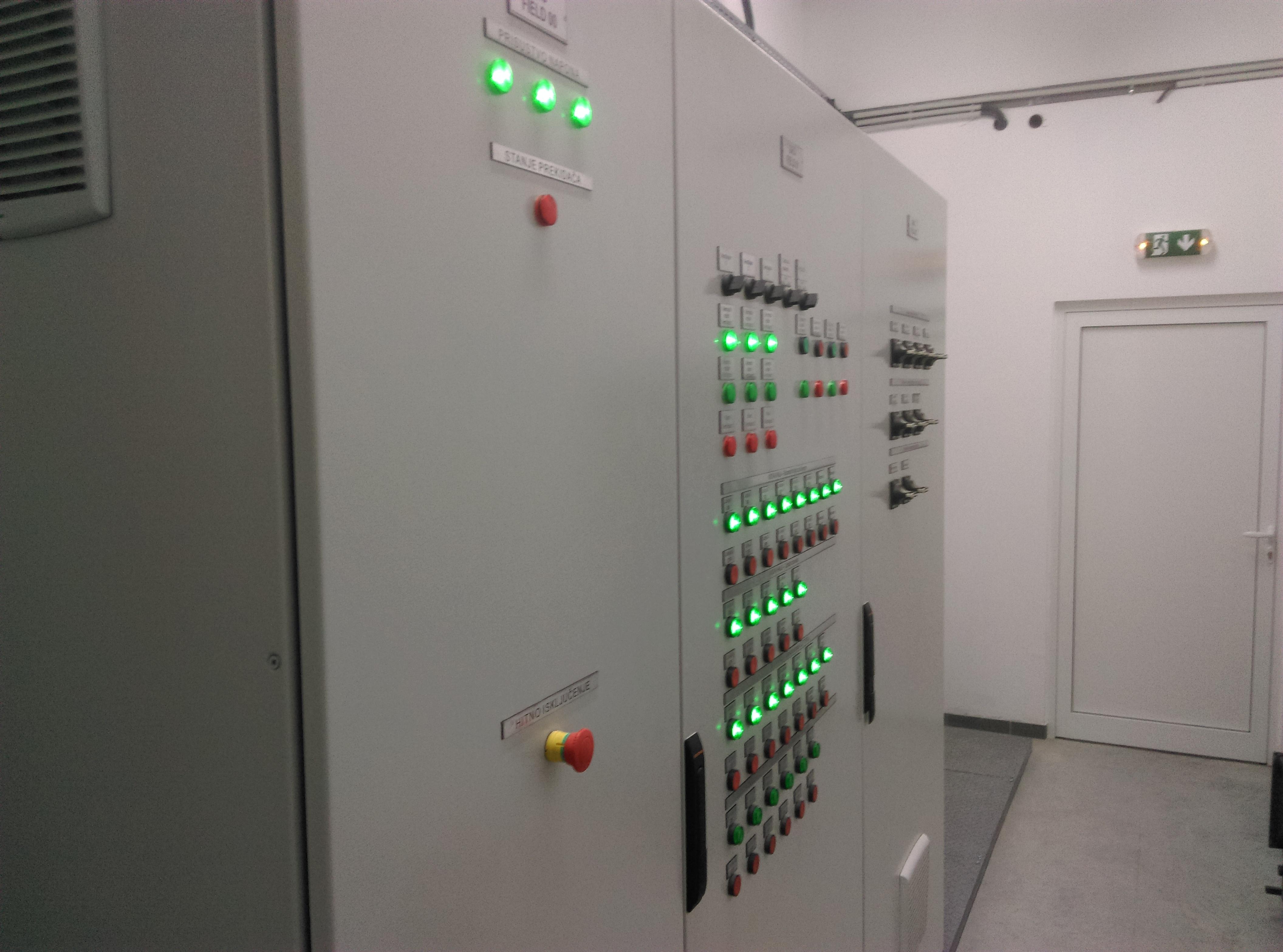 Low-voltage cabinets